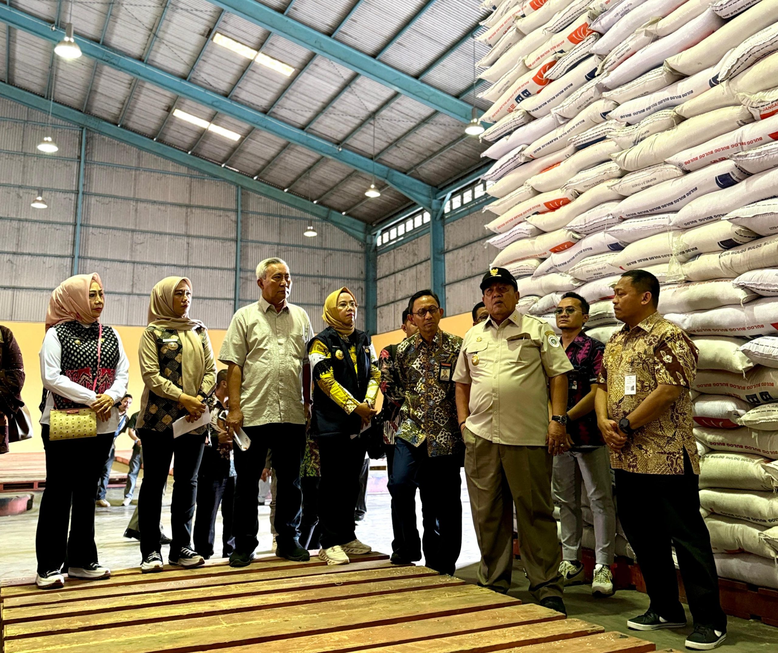 Pasokan Beras di Lampung Aman, (Foto//Istimewa)