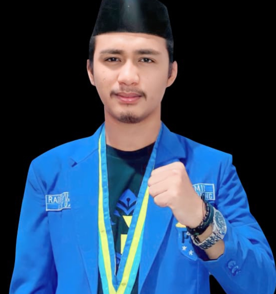 Ketua Cabang PMII Bandarlampung, Dapid Novian Mastur.
