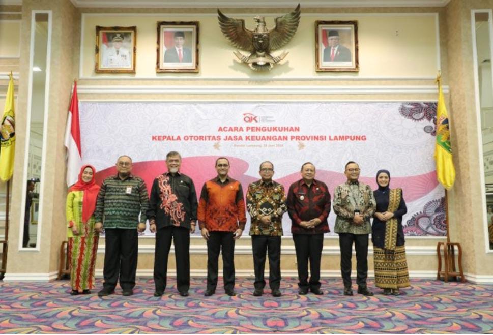 Otto Fitriandy Resmi Dilantik Menjadi Kepala OJK Lampung (sumber: Humas OJK Provinsi Lampung)