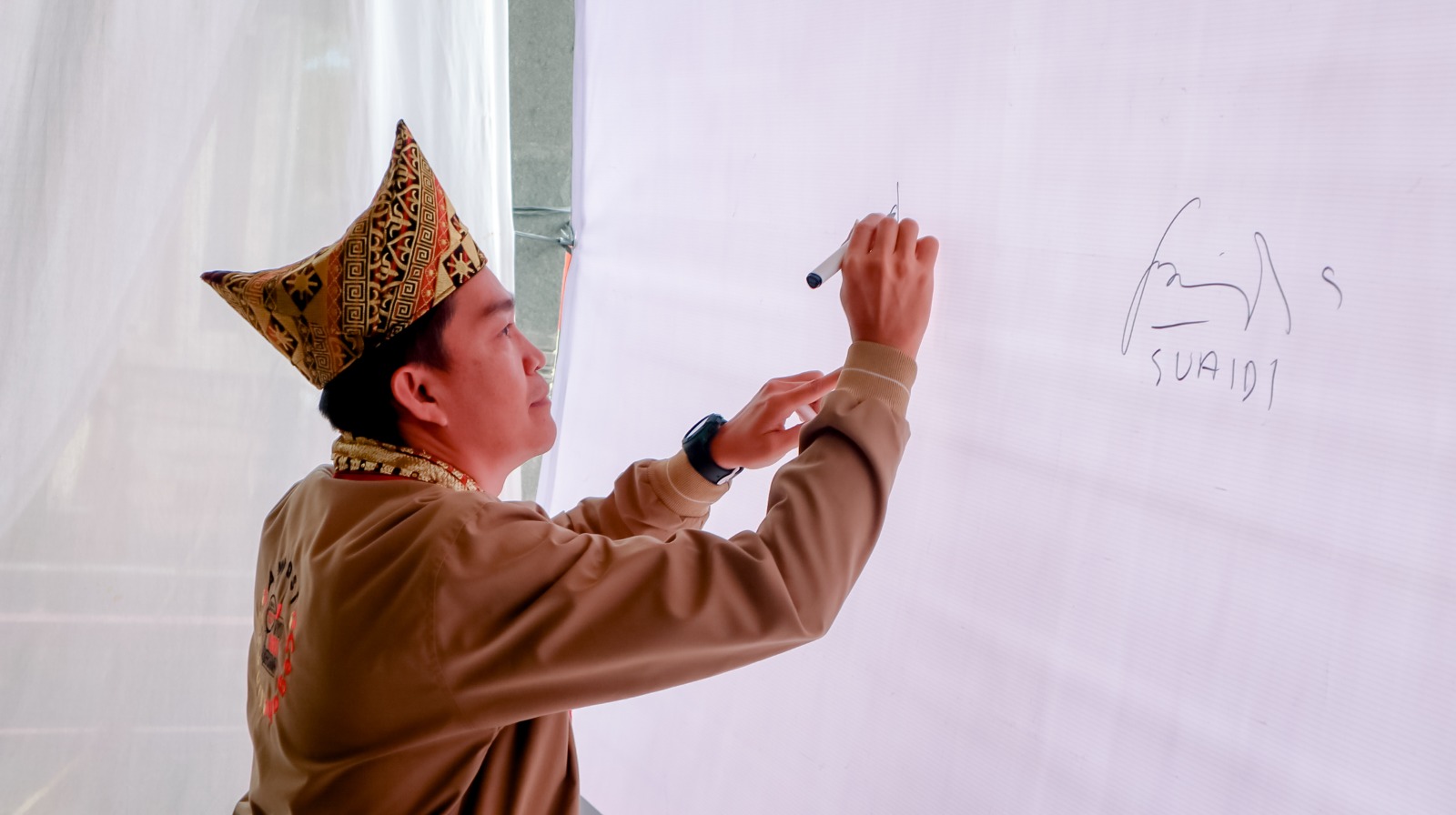 Upaya Bawaslu Tingkatkan Partisipatif Masyarakat pada Pilkada 2024, Bawaslu Deklarasi Pekon Pengawasan Partisipatif (sumber: Bawaslu Provinsi Lampung)