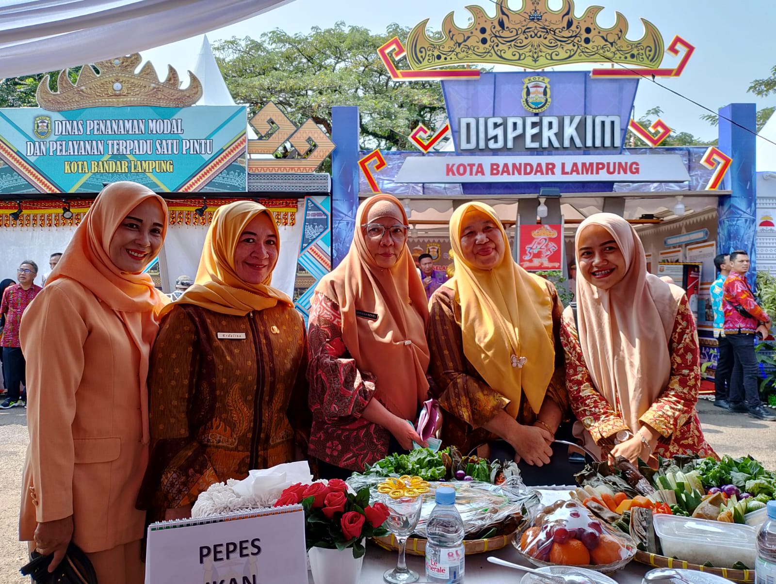 Lomba Masakan Tradisional, Dinas Pendidikan Kota Hidangkan Masakan Khas Lampung Pepadun Menggala (sumber: ist)