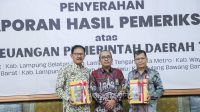 Pemkab Kembali Meraih Predikat WTP oleh BPK RI Provinsi Lampung Tahun 2023
