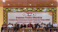 Inklusi Keuangan Kepada Petani dan Pelaku UMKM di Kabupaten Lampung Timur : OJK Provinsi Lampung Gelar Kegiatan Product Matching