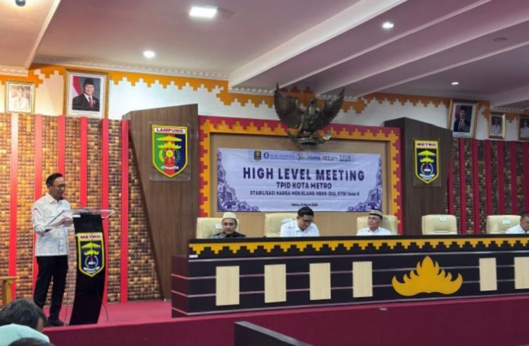 TPID Kota Metro Siapkan Strategi Stabilisasi Harga Jelang Idulfitri