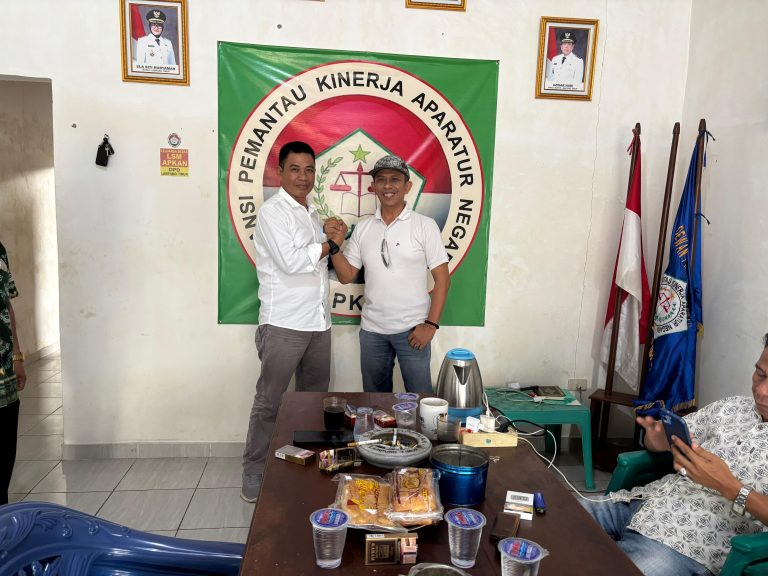 Polda Lampung Jalin Silaturahmi dengan Ketua LSM APKAN Lampung Timur