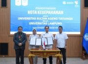 Unila dan Untirta Perkuat Kerja Sama Tridarma dan SDM