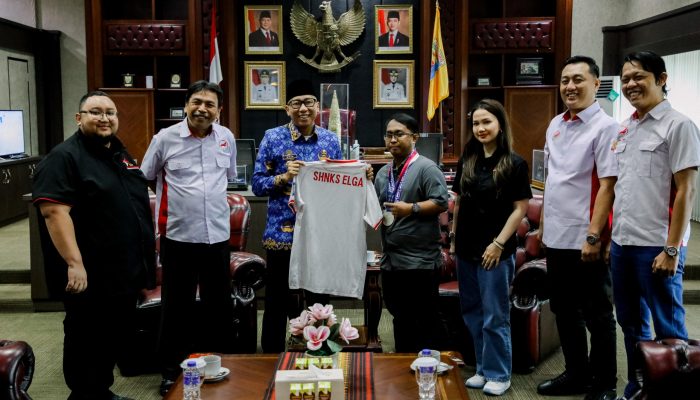 Banggakan Indonesia, Atlet e-Sports Lampung Elga Cahya Putra Disambut Gubernur Rahmat Mirzani Djausal
