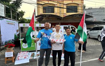 Dari Lari Pagi hingga Aksi Dukung Kemerdekaan Palestina