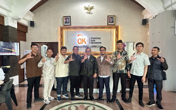 OJK Sambut HIPMI Syariah Lampung, Sepakat Perkuat Literasi Keuangan Syariah