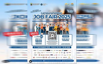 Buka 1.800 Lowongan! Pemkab Lampung Selatan Gelar Job Fair 2025 di GOR Way Handak
