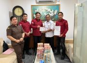 Kejari Bandar Lampung Setor Rp1,8 M Uang Pengganti Korupsi Proyek Jalan Ir Sutami ke Kas Negara