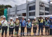 Wakil Bupati Pesibar Tinjau Perkembangan Pembangunan RSUD Kh Muhammad Thohir