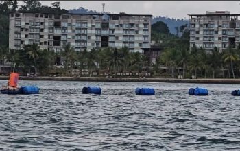 Pendapatan Anjlok, Nelayan Pesawaran Keluhkan Pagar Jaring Milik Hotel Marriott