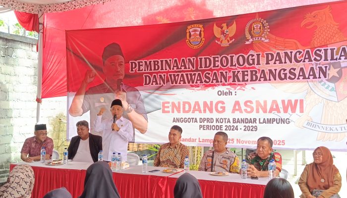 Endang Asnawi Ajak Warga Kedamaian Teguhkan Nilai Pancasila Lewat Sosialisasi PIP–WK