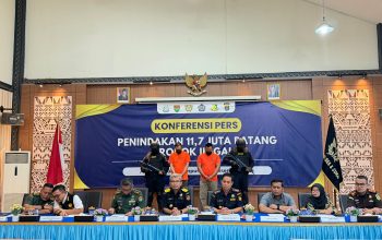 Rugikan Negara Rp11,4 Miliar, 11,7 Juta Rokok Ilegal Diamankan Bea Cukai Lampung