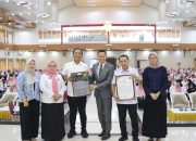 KNPI Provinsi Lampung Terima Penghargaan Kolaborasi pada Seminar Nasional “How To Be A Great” di Graha Adora