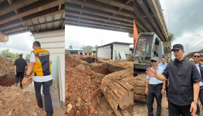 Banjir Rendam Fly Over Natar Berhari-hari, Bupati Egi Turun Langsung Pastikan Normalisasi Gorong-Gorong Cepat dan Berkelanjutan