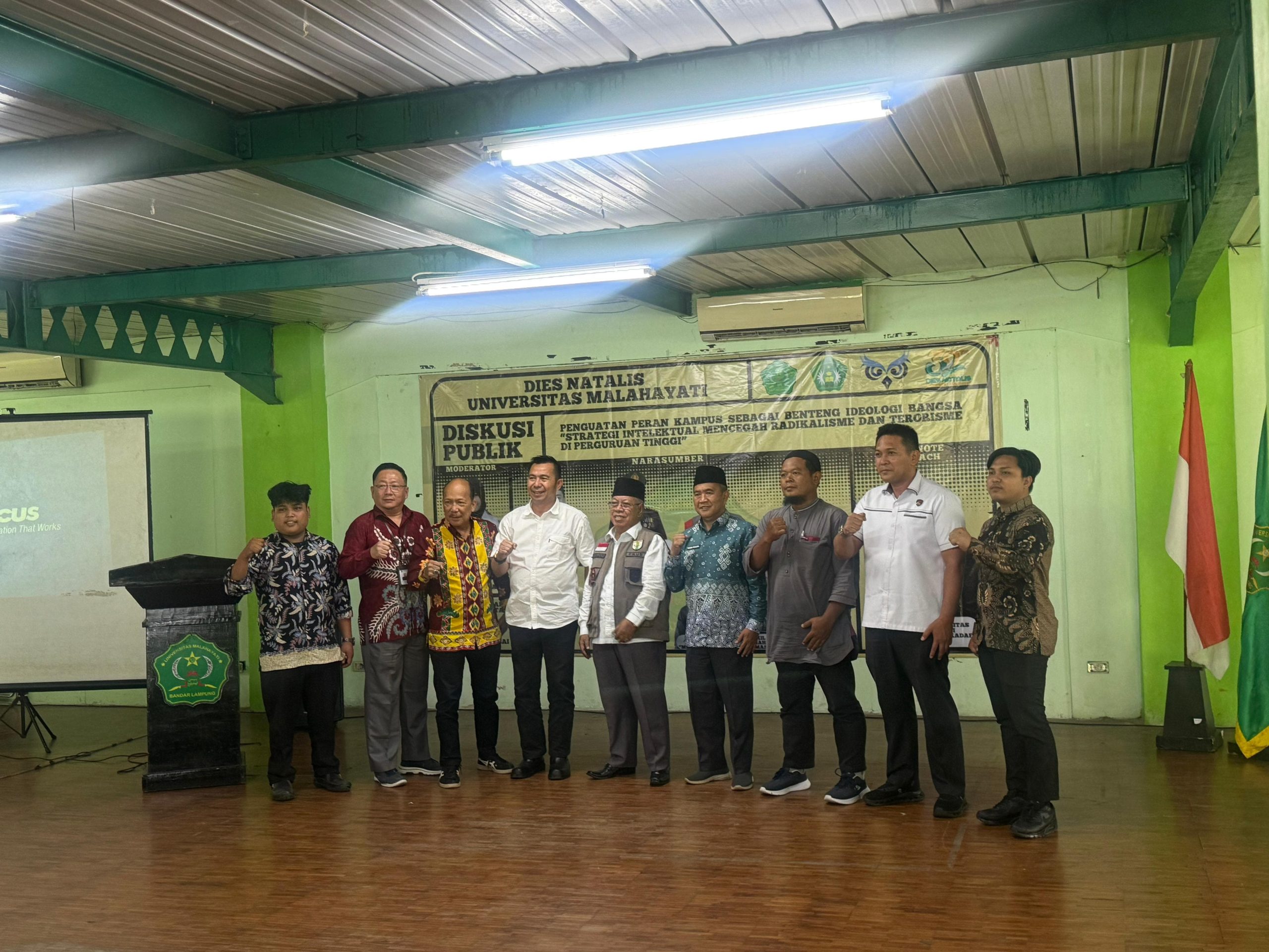 BEM Universitas Malahayati Gelar Diskusi Publik: Strategi intelektual Mencegah Radikalisme dan Terorisme di Perguaruan Tinggi