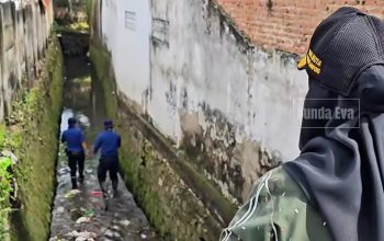 Eva Dwiana Sidak Kali di Teluk Betung Barat-Bumi Waras, Masih Temukan Warga Buang Sampah Sembarangan