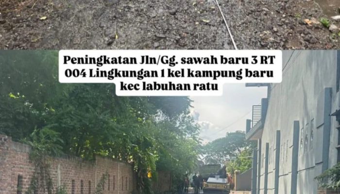 Pemkot Bandar Lampung Gaspol Infrastruktur, 200 Ruas Jalan Dibangun dan Diperbaiki pada 2026