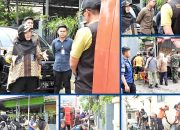 Walikota Eva Tinjau Pembersihan Saluran Irigasi