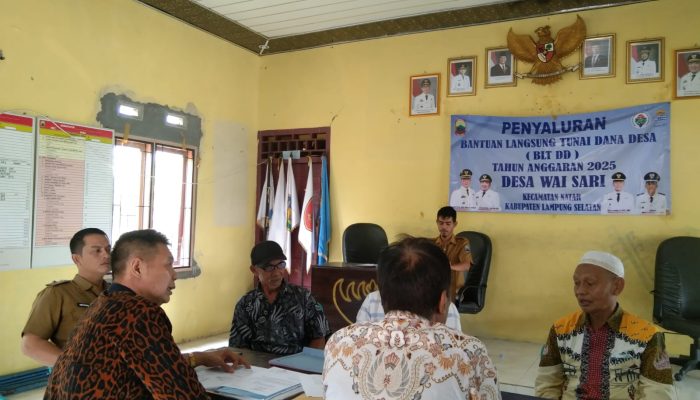 Sengketa Lahan di Way Sari Belum Tuntas, Klarifikasi Digelar di Balai Desa