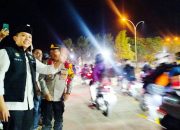 Humanis! Bupati Egi Sapa Pemudik Motor Dini Hari, Ingatkan Soal Keselamatan