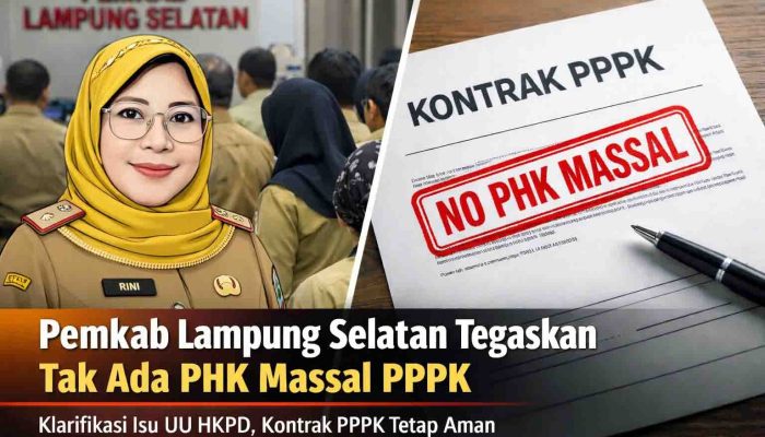 Pemkab Lampung Selatan Tegaskan Tak Ada PHK Massal PPPK