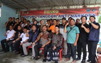 Polres Pringsewu Gencarkan Edukasi Narkoba, Kampung Tangguh Gadingrejo Timur Jadi Percontohan