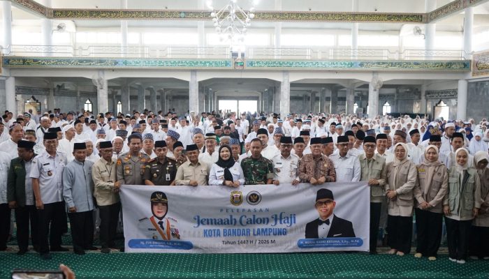 Pemkot Bandar Lampung Lepas 1.159 Jemaah Calon Haji 2026