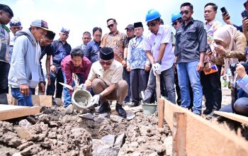 Wabup Syaiful Resmikan Pembangunan Menara Siger Residence I, Dorong Akses Hunian Layak