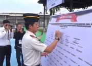 Anti Halinar, Lapas Kelas IIA Kotabumi Gelar Apel Deklarasi dan Komitmen Bersama