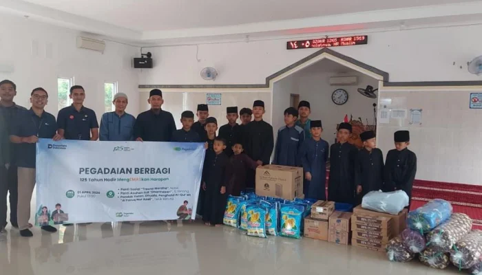 HUT ke-125, Pegadaian Area Lampung Salurkan Bantuan Sosial di 3 Lokasi