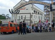 Puluhan Massa Demo di Kejati Lampung, Desak Usut Dugaan TPPU Kasus SPAM Pesawaran