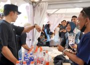 Di Tengah Hingar Bingar Indonesian Drift Series 2026, Bupati Egi Sempatkan Jajan Dagangan Pelaku UMKM