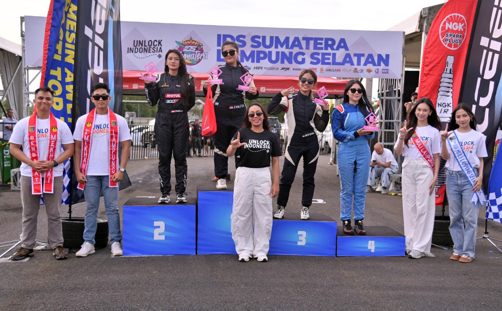 Lewat Women Drift Challenge IDS 2026, Zita Anjani Tegaskan Sirkuit Drifting Bukan Cuma Milik Lelaki