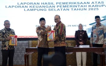 Lampung Selatan Kembali Pertahankan Opini WTP ke-10 dari BPK