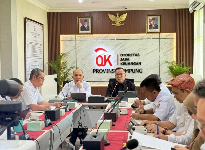 Ojk Bersama Pemprov Lampung Jalani Pembahasan Strategis Obligasi/Sukuk Daerah Serta Integrasi Program “Desaku Maju Agrifuture”