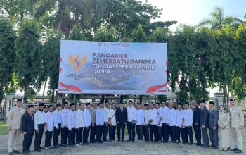 Tingkatkan Nasionalisme, Mantan Napiter dan Pengikut Jemaah Islamiyah Lampung Ikuti Upacara Hari Lahir Pancasila Tahun 2026