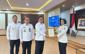 Roti Rajabasa Bakery Karya Warga Binaan Resmi Terima Sertifikat Hak Merek