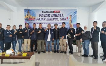 Sekber 3 Konstituen Dewan Pers Lampung Gelar Sarasehan Pajak