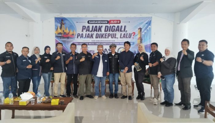 Sekber 3 Konstituen Dewan Pers Lampung Gelar Sarasehan Pajak