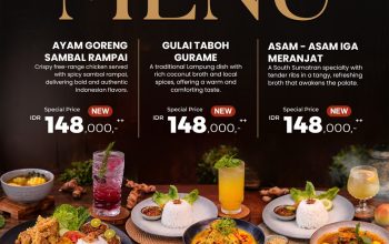 Holiday Inn Lampung Bukit Randu Kenalkan Menu Signature, Angkat Cita Rasa Kuliner Nusantara