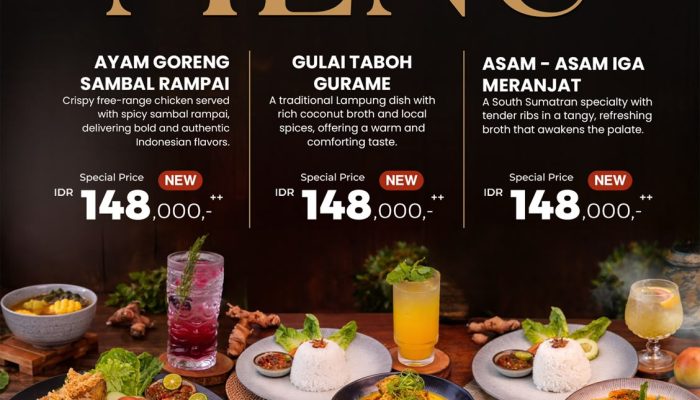 Holiday Inn Lampung Bukit Randu Kenalkan Menu Signature, Angkat Cita Rasa Kuliner Nusantara