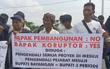 Massa Desak Kejari Mesuji Tuntaskan Penyidikan Dugaan Korupsi Molen BUMDes Rp2,4 Miliar