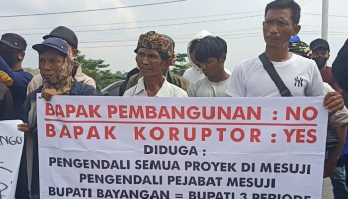 Massa Desak Kejari Mesuji Tuntaskan Penyidikan Dugaan Korupsi Molen BUMDes Rp2,4 Miliar