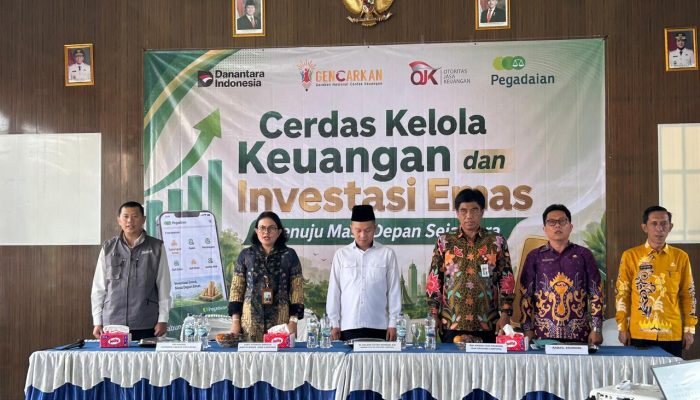 OJK, Pegadaian, dan Pemkab Way Kanan Perkuat Literasi Keuangan Masyarakat melalui GENCARKAN