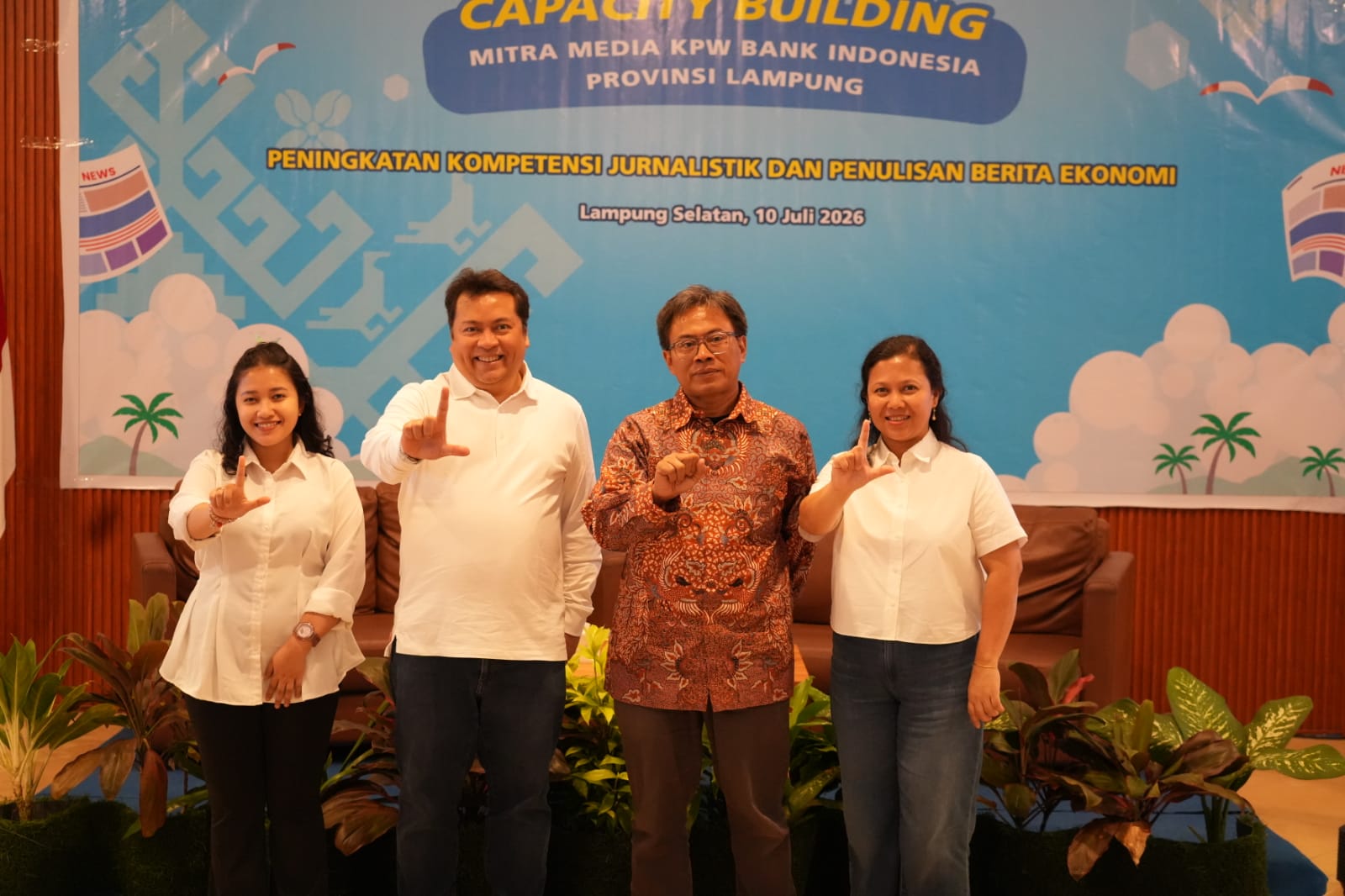 Bank Indonesia Lampung Tingkatkan Kompetensi Jurnalis dalam Penulisan Berita Ekonomi