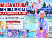 Khalisa Azzura Cahya Raih Dua Medali Piala Kemenpora RI 2026
