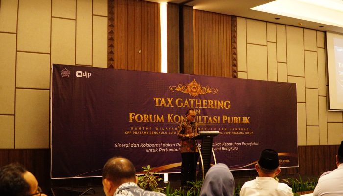 Gelar Tax Gathering 2026, Kanwil DJP Bengkulu-Lampung Sinergikan Pajak dan Pertumbuhan Ekonomi Bengkulu